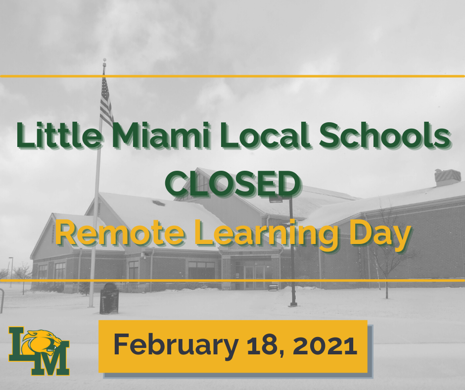 Remote Learning Day on Feb. 18